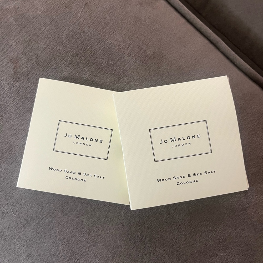 Jo Malone Wood Sage & Sea Salt Sample sets of 2